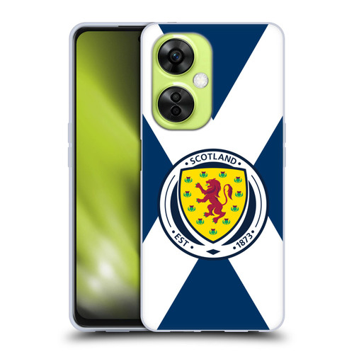 Scotland National Football Team Logo 2 Scotland Flag Soft Gel Case for OnePlus Nord CE 3 Lite 5G