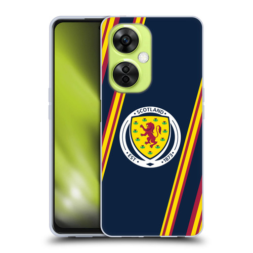 Scotland National Football Team Logo 2 Stripes Soft Gel Case for OnePlus Nord CE 3 Lite 5G