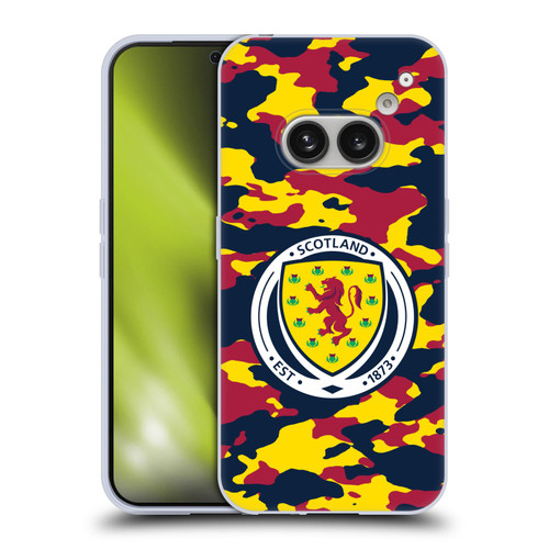 Scotland National Football Team Logo 2 Camouflage Soft Gel Case for Nothing Phone (2a)