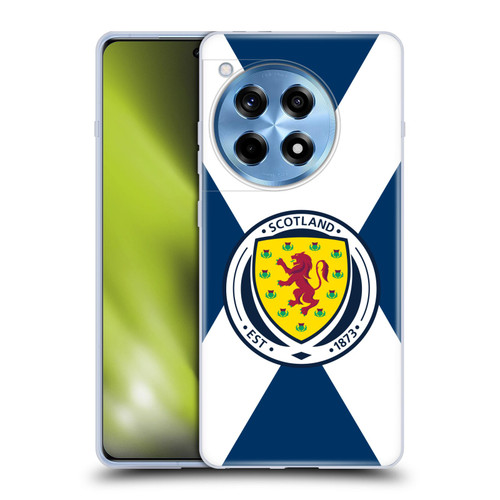 Scotland National Football Team Logo 2 Scotland Flag Soft Gel Case for OnePlus 12R