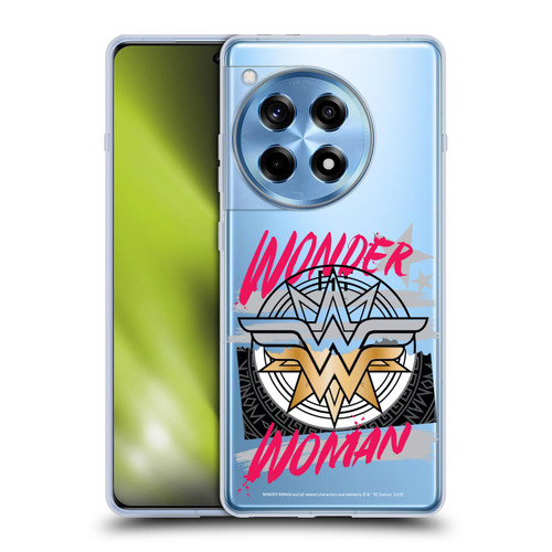 Wonder Woman DC Comics Graphic Arts Shield Soft Gel Case for OnePlus 12R