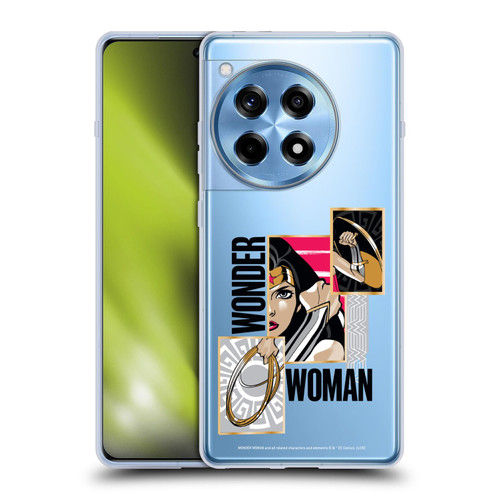 Wonder Woman DC Comics Graphic Arts Weapons Soft Gel Case for OnePlus 12R