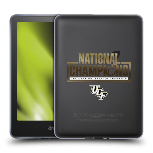 University Of Central Florida UCF 2 National Champions 3 Soft Gel Case for Amazon Kindle Paperwhite 5 (2021)