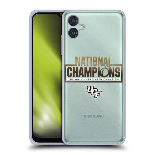 University Of Central Florida UCF 2 National Champions 3 Soft Gel Case for Samsung Galaxy M04 5G / A04e