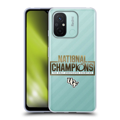 University Of Central Florida UCF 2 National Champions 3 Soft Gel Case for Xiaomi Redmi 12C
