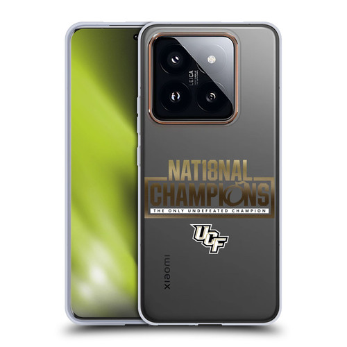 University Of Central Florida UCF 2 National Champions 3 Soft Gel Case for Xiaomi 14 Pro