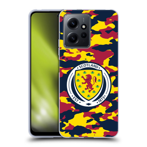 Scotland National Football Team Logo 2 Camouflage Soft Gel Case for Xiaomi Redmi Note 12 4G