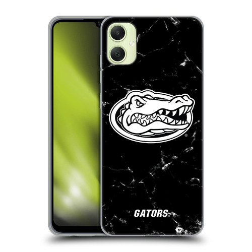 University Of Florida UF University Of Florida Black And White Marble Soft Gel Case for Samsung Galaxy A05
