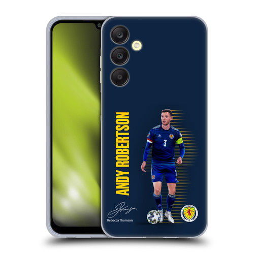 Scotland National Football Team Players Andy Robertson Soft Gel Case for Samsung Galaxy A25 5G