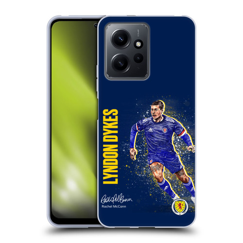 Scotland National Football Team Players Lyndon Dykes Soft Gel Case for Xiaomi Redmi Note 12 4G