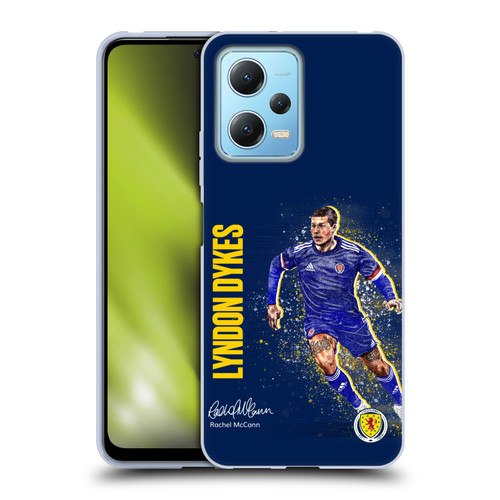 Scotland National Football Team Players Lyndon Dykes Soft Gel Case for Xiaomi Redmi Note 12 5G