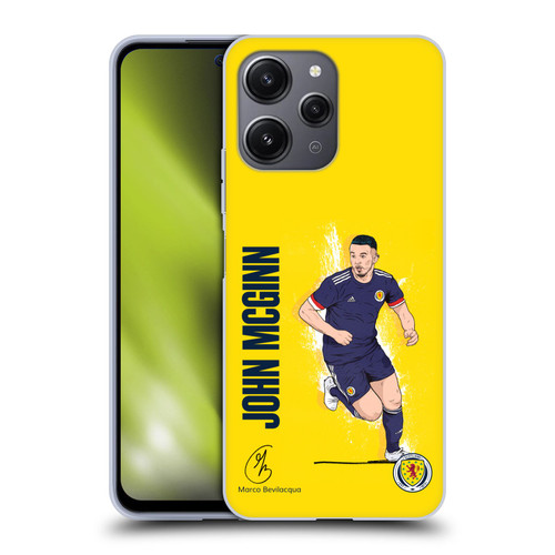 Scotland National Football Team Players John McGinn Soft Gel Case for Xiaomi Redmi 12