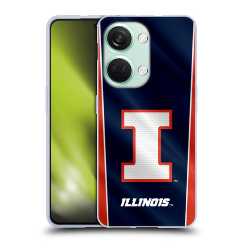 University Of Illinois U Of I University Of Illinois Banner Soft Gel Case for OnePlus Nord 3 5G