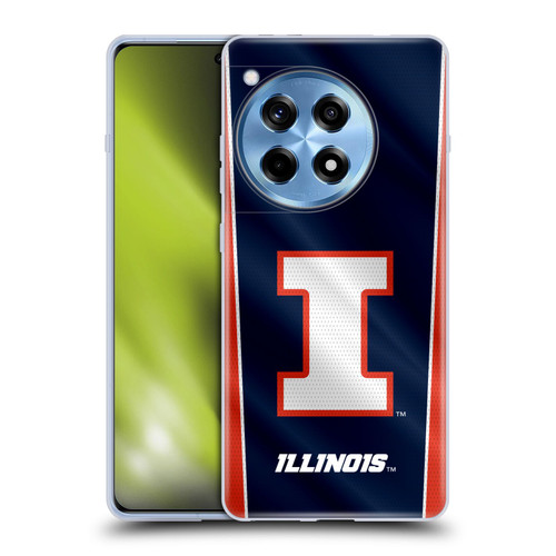 University Of Illinois U Of I University Of Illinois Banner Soft Gel Case for OnePlus 12R