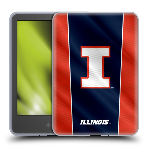 University Of Illinois U Of I University Of Illinois Banner Soft Gel Case for Amazon Kindle 11th Gen 6in 2022