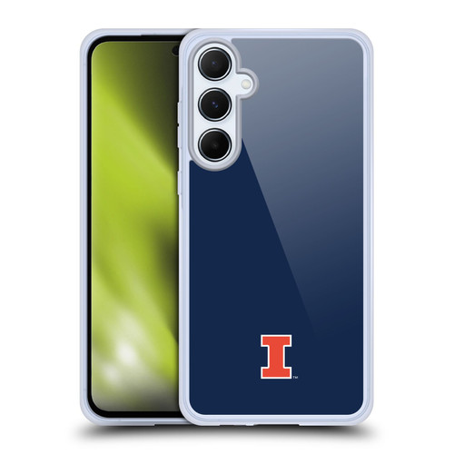 University Of Illinois U Of I University Of Illinois Fighting Illini Soft Gel Case for Samsung Galaxy A55 5G