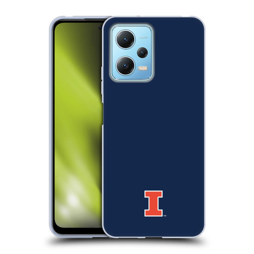 University Of Illinois U Of I University Of Illinois Fighting Illini Soft Gel Case for Xiaomi Redmi Note 12 5G