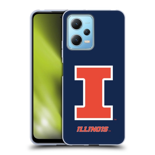 University Of Illinois U Of I University Of Illinois Plain Soft Gel Case for Xiaomi Redmi Note 12 5G