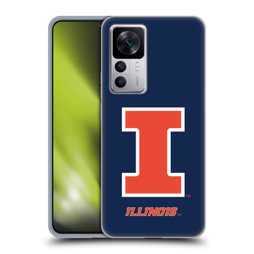 University Of Illinois U Of I University Of Illinois Plain Soft Gel Case for Xiaomi 12T 5G / 12T Pro 5G / Redmi K50 Ultra 5G