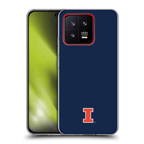 University Of Illinois U Of I University Of Illinois Fighting Illini Soft Gel Case for Xiaomi 13 5G