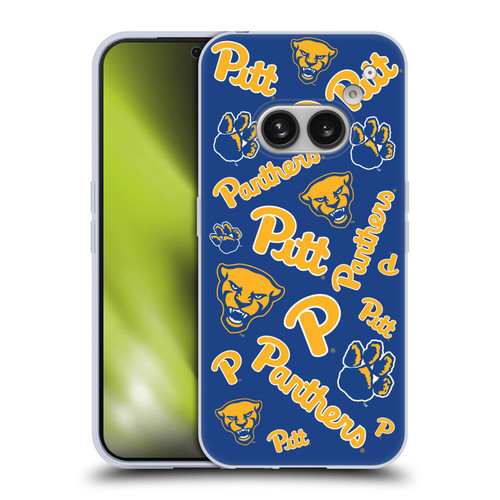 University Of Pittsburgh University of Pittsburgh Art Pattern 1 Soft Gel Case for Nothing Phone (2a)