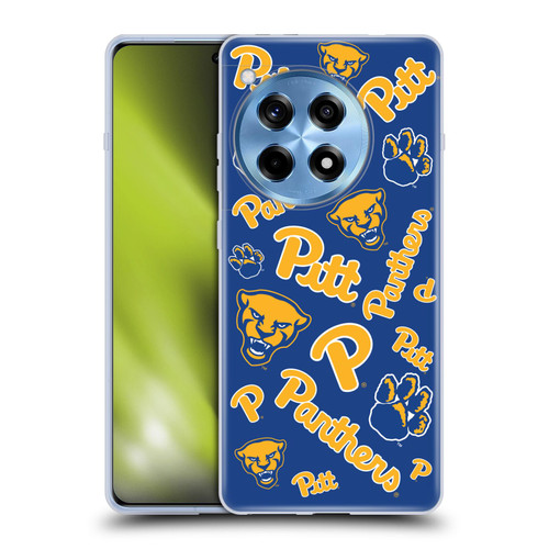 University Of Pittsburgh University of Pittsburgh Art Pattern 1 Soft Gel Case for OnePlus 12R