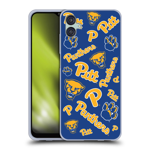 University Of Pittsburgh University of Pittsburgh Art Pattern 1 Soft Gel Case for Samsung Galaxy M04 5G / A04e