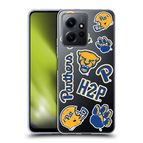 University Of Pittsburgh University of Pittsburgh Art Collage Soft Gel Case for Xiaomi Redmi Note 12 4G