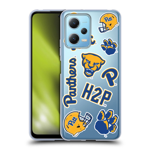 University Of Pittsburgh University of Pittsburgh Art Collage Soft Gel Case for Xiaomi Redmi Note 12 5G