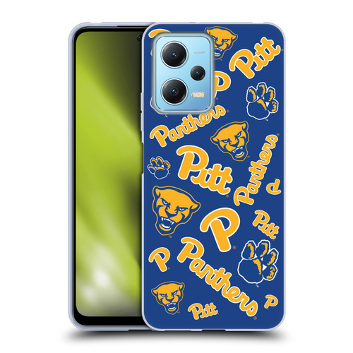 University Of Pittsburgh University of Pittsburgh Art Pattern 1 Soft Gel Case for Xiaomi Redmi Note 12 5G