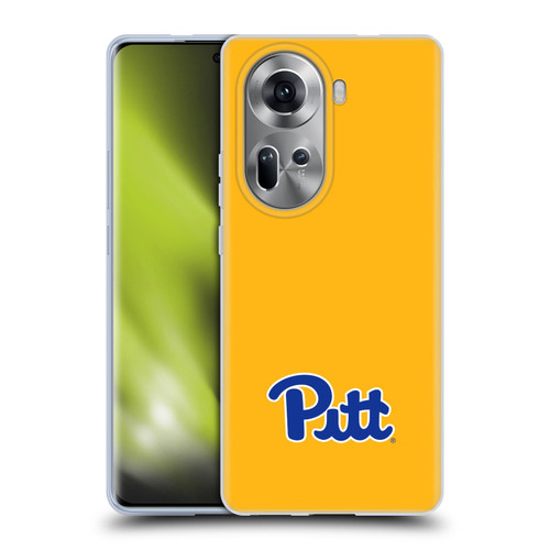 University Of Pittsburgh University Of Pittsburgh Logo Soft Gel Case for OPPO Reno11