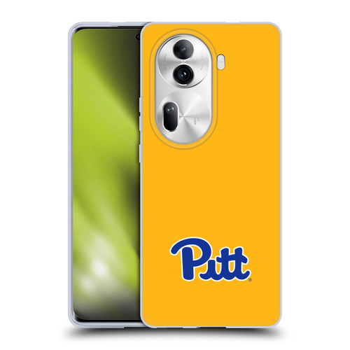 University Of Pittsburgh University Of Pittsburgh Logo Soft Gel Case for OPPO Reno11 Pro