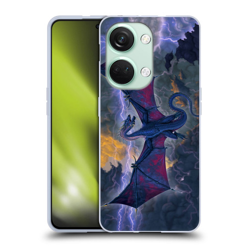 Vincent Hie Key Art Thunder Dragon Soft Gel Case for OnePlus Nord 3 5G
