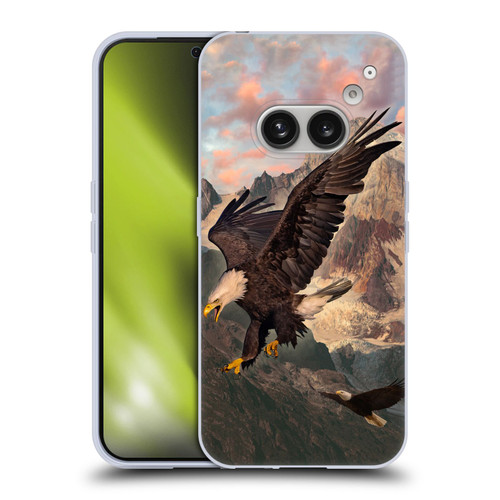 Vincent Hie Key Art Eagle Strike Soft Gel Case for Nothing Phone (2a)