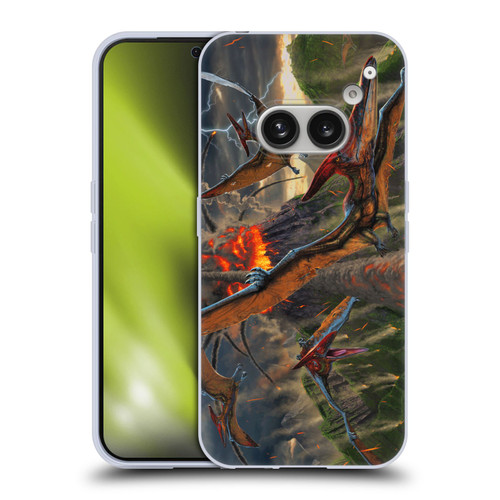 Vincent Hie Key Art Eruption Soft Gel Case for Nothing Phone (2a)