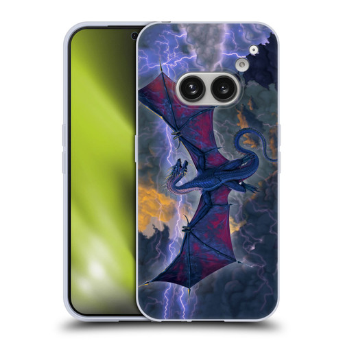 Vincent Hie Key Art Thunder Dragon Soft Gel Case for Nothing Phone (2a)