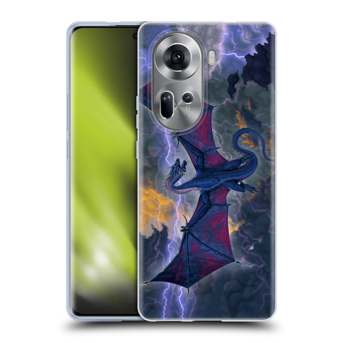 Vincent Hie Key Art Thunder Dragon Soft Gel Case for OPPO Reno11
