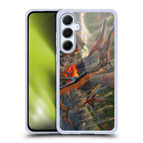 Vincent Hie Key Art Eruption Soft Gel Case for Samsung Galaxy A55 5G