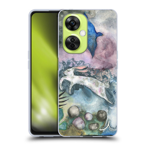 Wyanne Animals Bird and Rabbit Soft Gel Case for OnePlus Nord CE 3 Lite 5G