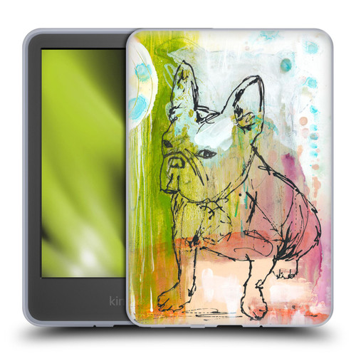 Wyanne Animals French Bulldog Sketch Soft Gel Case for Amazon Kindle 11th Gen 6in 2022