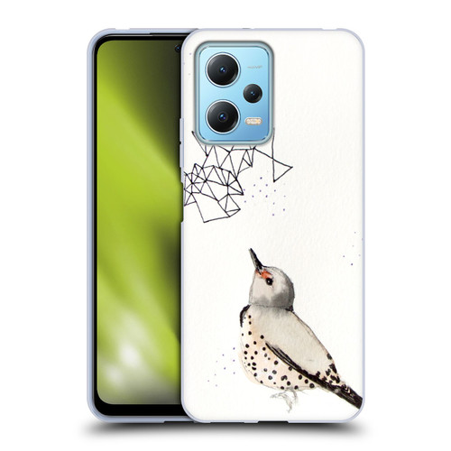 Mai Autumn Birds Northern Flicker Soft Gel Case for Xiaomi Redmi Note 12 5G