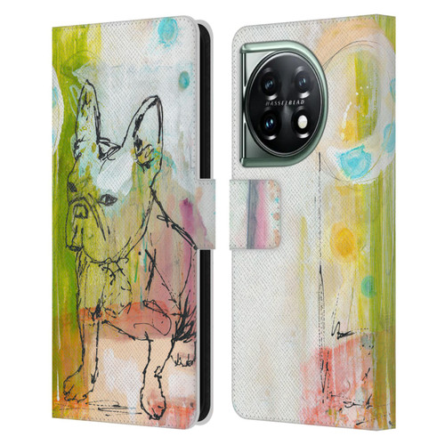 Wyanne Animals Attitude Leather Book Wallet Case Cover For OnePlus 11 5G