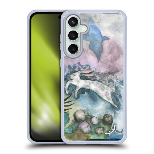 Wyanne Animals Bird and Rabbit Soft Gel Case for Samsung Galaxy S23 FE 5G