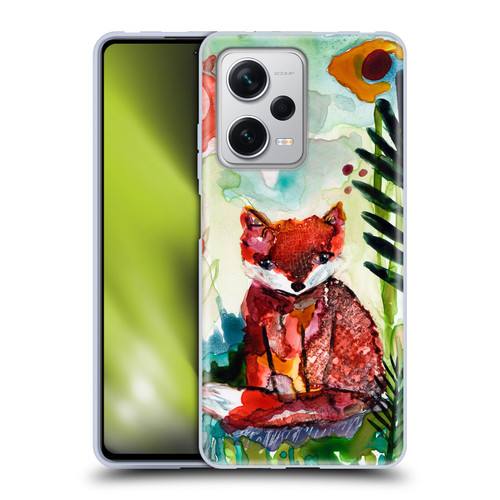 Wyanne Animals Baby Fox In The Garden Soft Gel Case for Xiaomi Redmi Note 12 Pro+ 5G