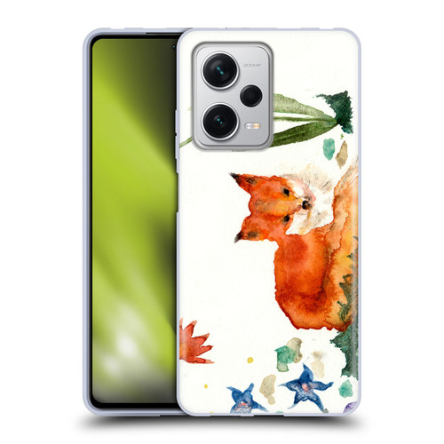 Wyanne Animals Little Fox In The Garden Soft Gel Case for Xiaomi Redmi Note 12 Pro+ 5G