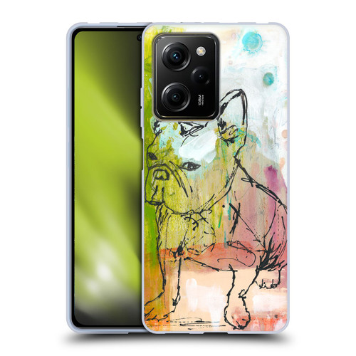 Wyanne Animals French Bulldog Sketch Soft Gel Case for Xiaomi Redmi Note 12 Pro 5G