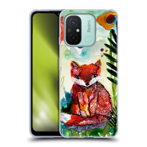 Wyanne Animals Baby Fox In The Garden Soft Gel Case for Xiaomi Redmi 12C