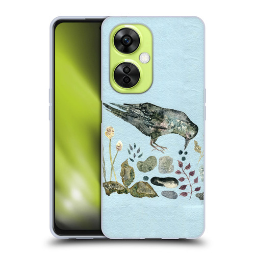 Wyanne Birds Fallen Blueberries Soft Gel Case for OnePlus Nord CE 3 Lite 5G