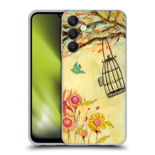 Wyanne Birds Free To Be Soft Gel Case for Samsung Galaxy A25 5G