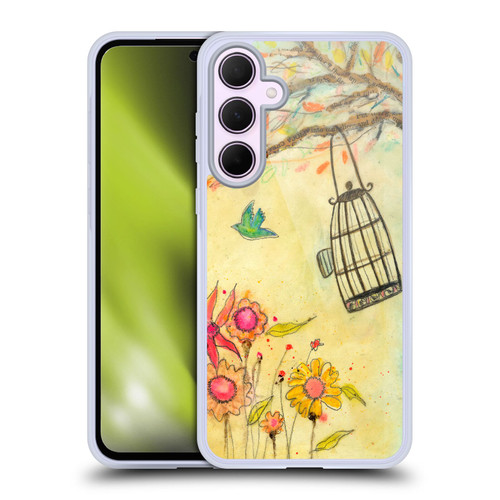 Wyanne Birds Free To Be Soft Gel Case for Samsung Galaxy A35 5G